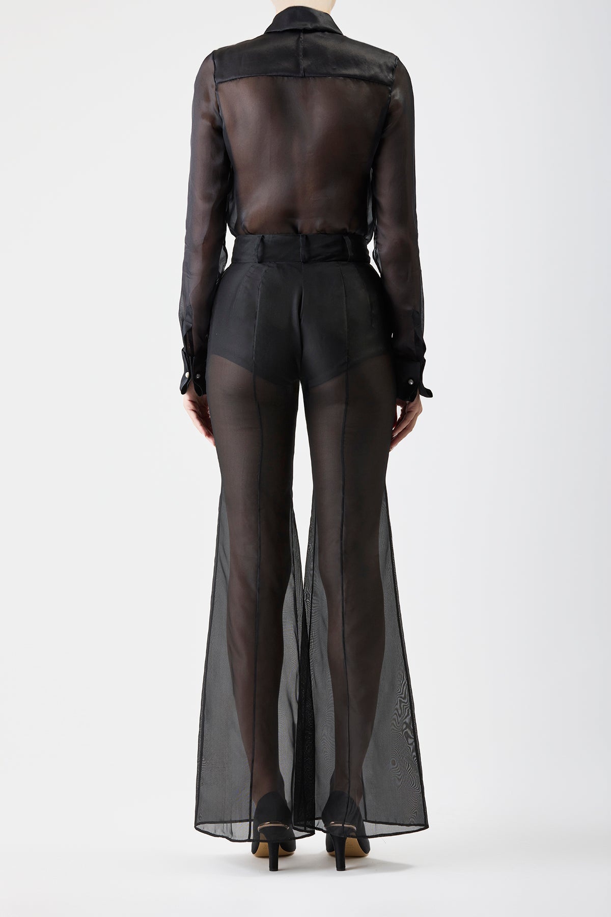 Rhein Pant in Silk Organza - 5