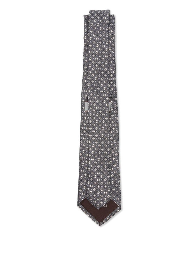 Canali patterned tie outlook