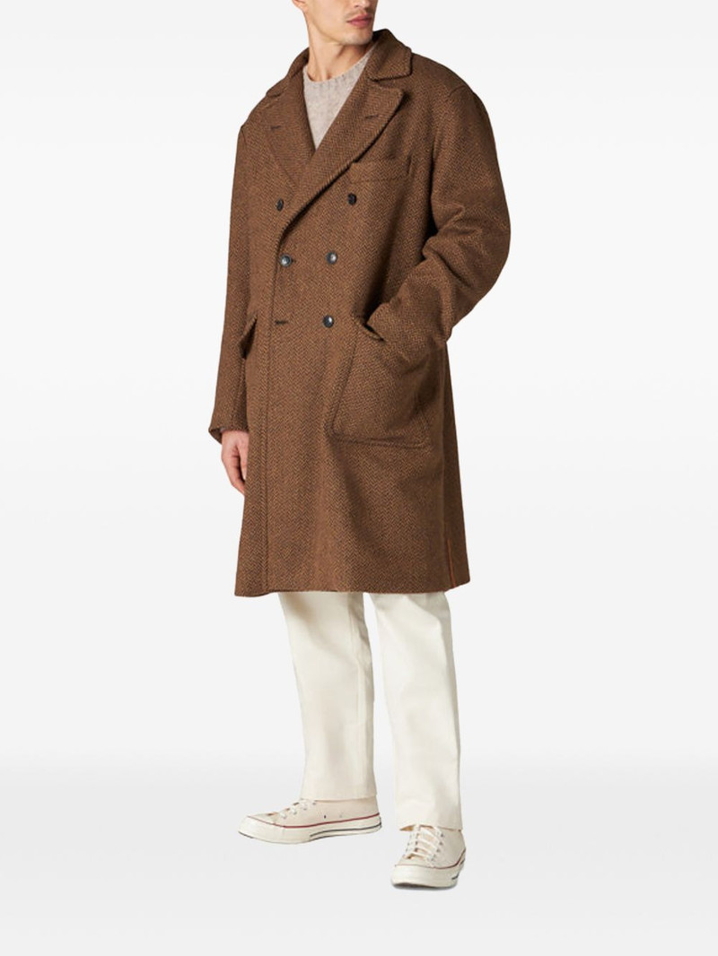 FORTELA Serwilliam1 double-breasted coat outlook