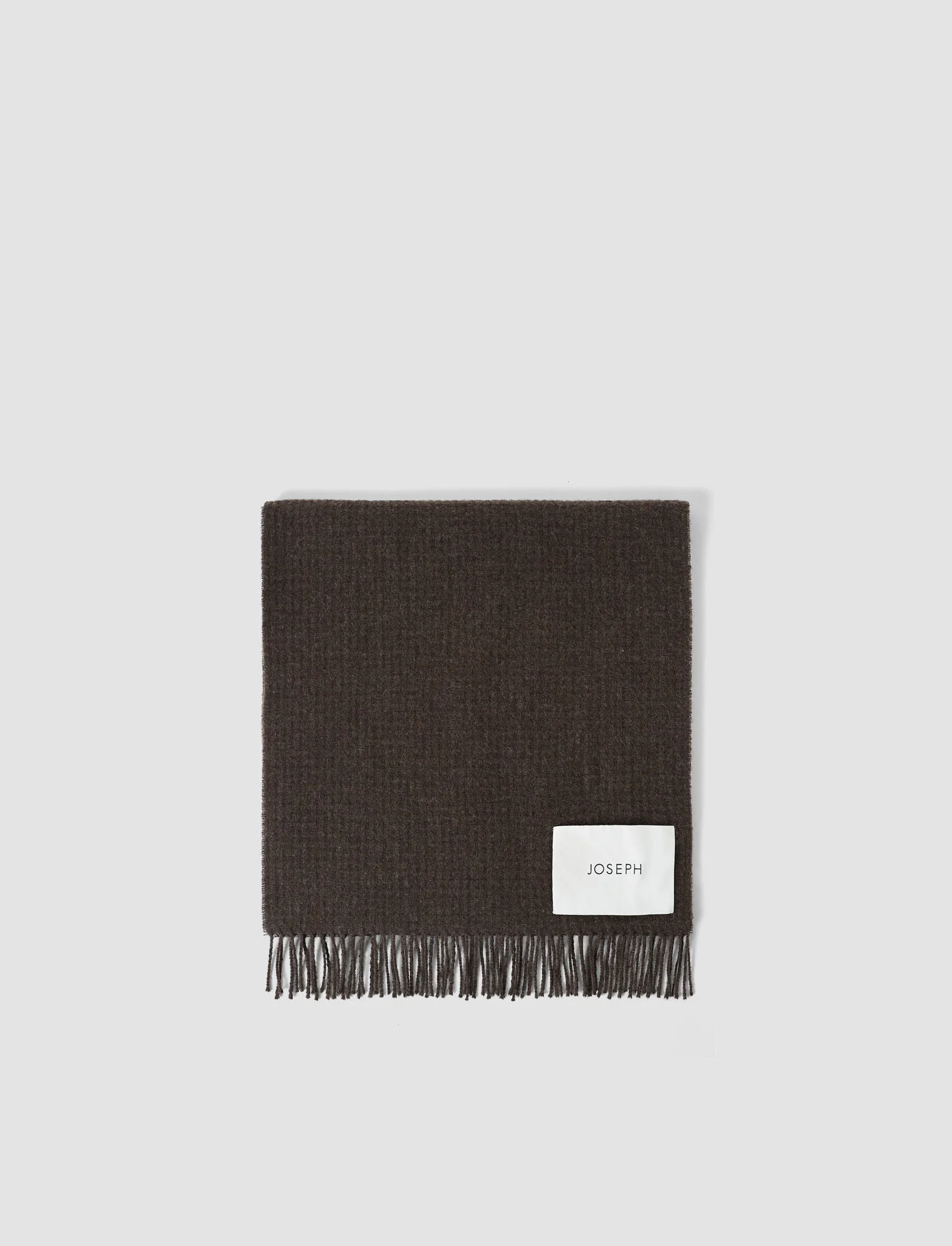 Flora Waffle Wool Scarf - 1