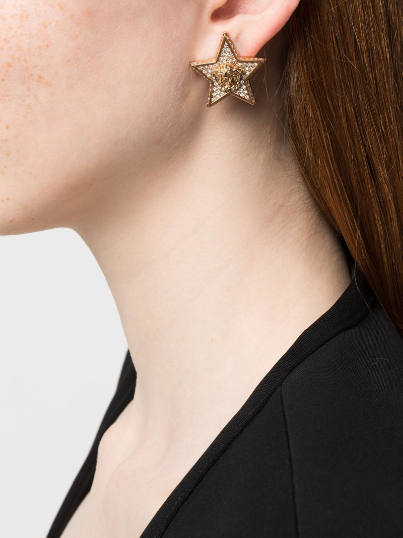 VERSACE Medusa Star stud earrings outlook