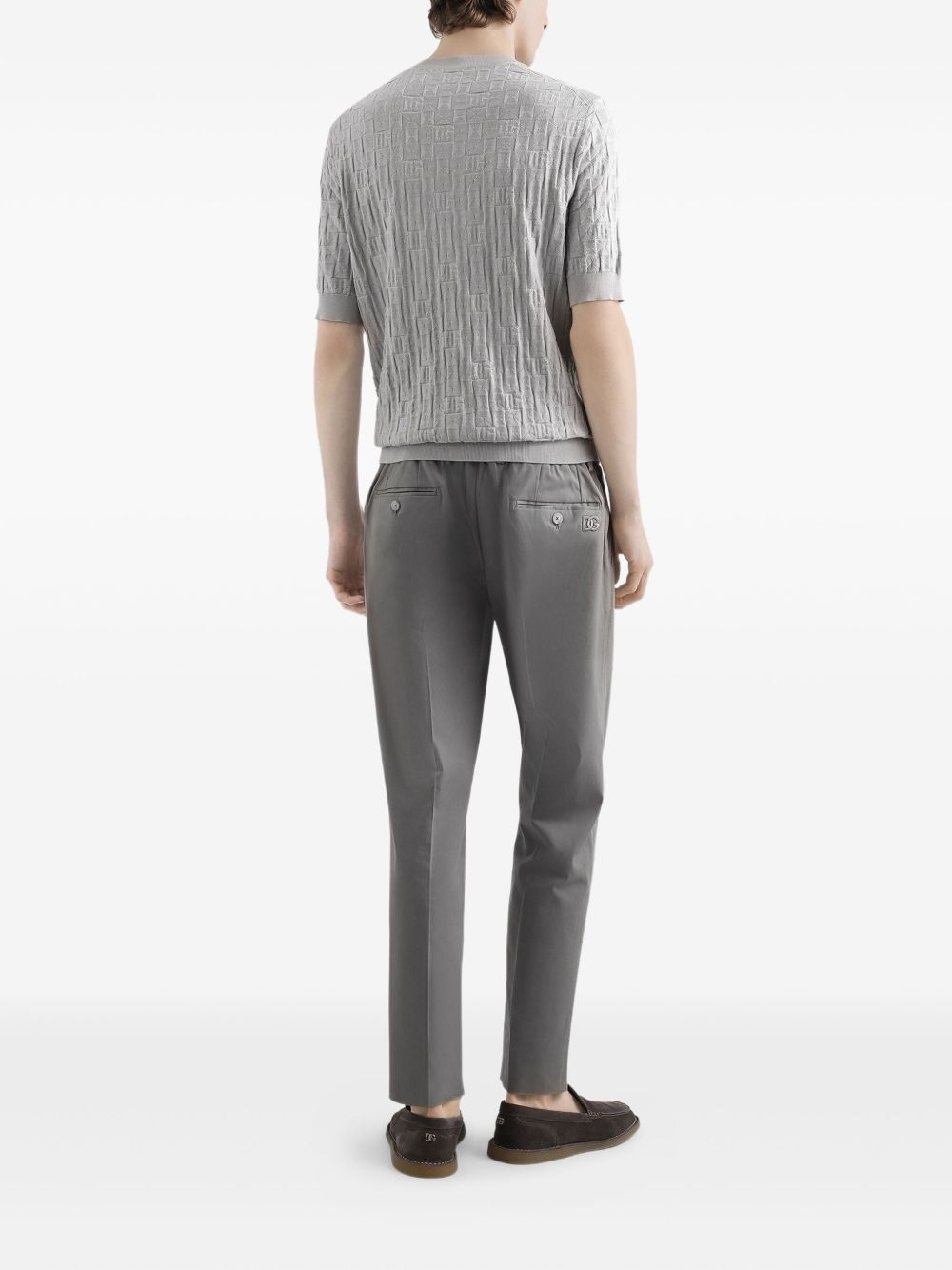 textured-knit short-sleeve top - 3