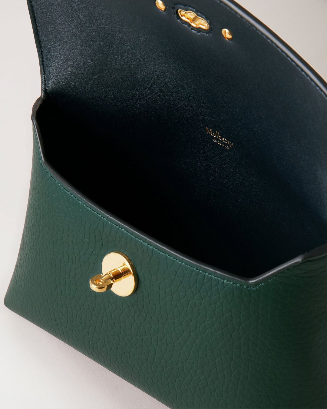 Darley Cosmetic Pouch Mulberry Green Heavy Grain - 4