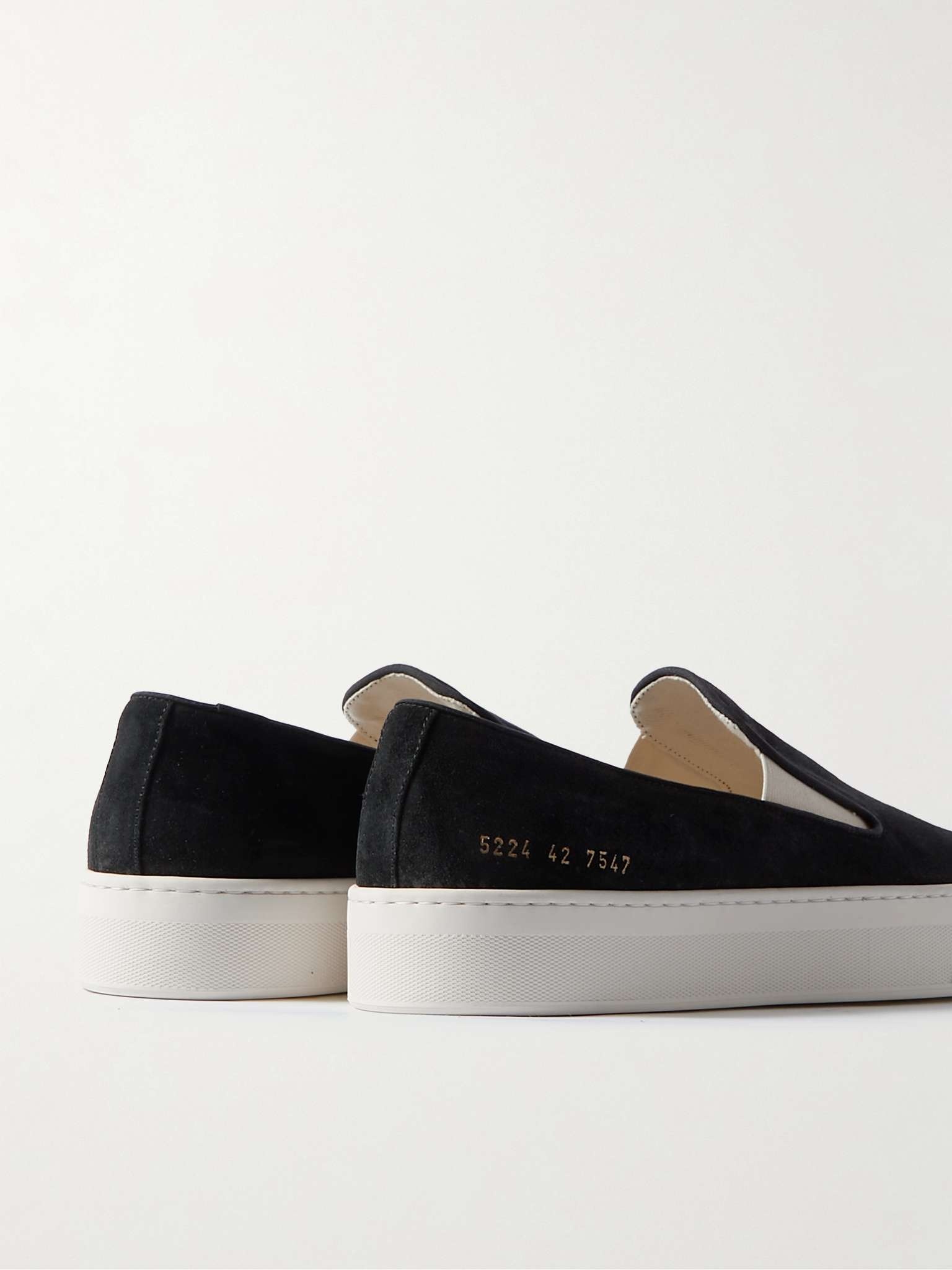 Suede Slip-On Sneakers - 5
