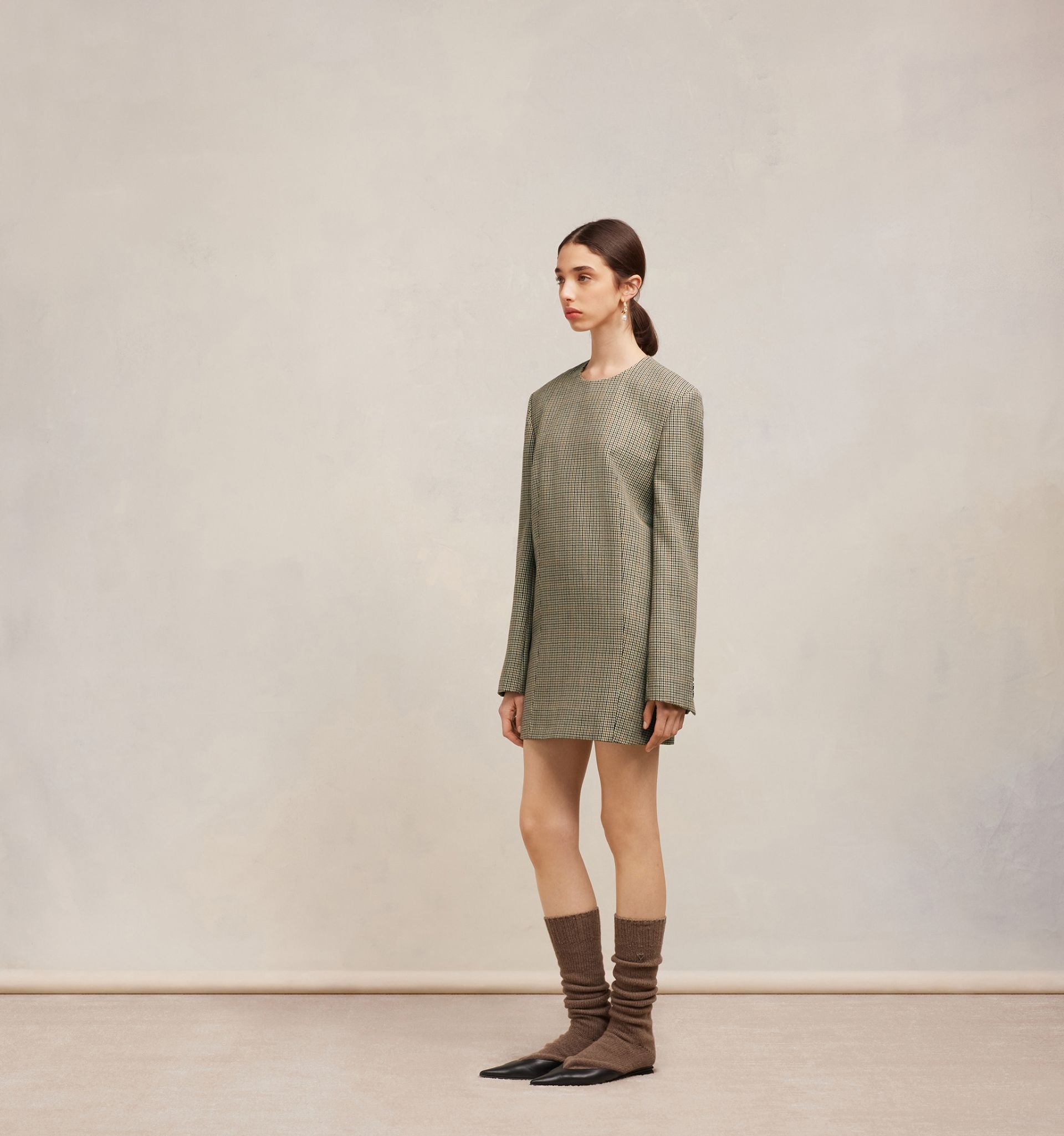 Tailored Short Dress - 4