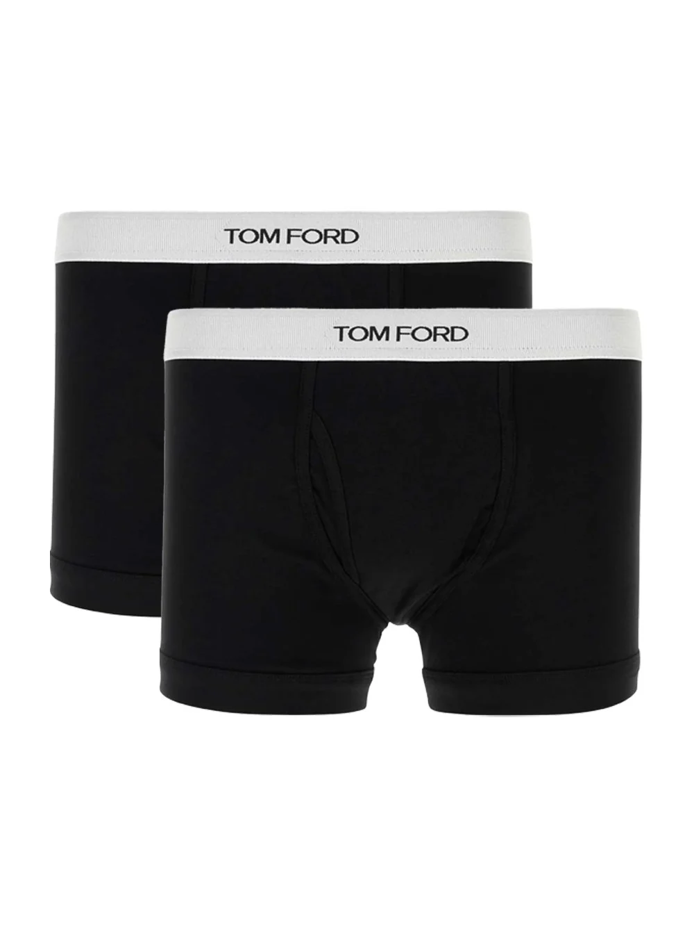 SET OF 2 COTTON BOXERS WITH LOGO ELASTIC - 1