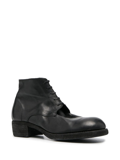 Guidi lace-up ankle boots outlook