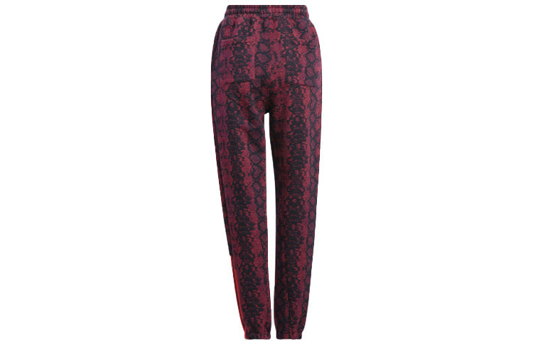 adidas x IVY PARK Crossover Full Print Snake Skin Printing Casual Sports Pants/Trousers/Joggers CHER - 2