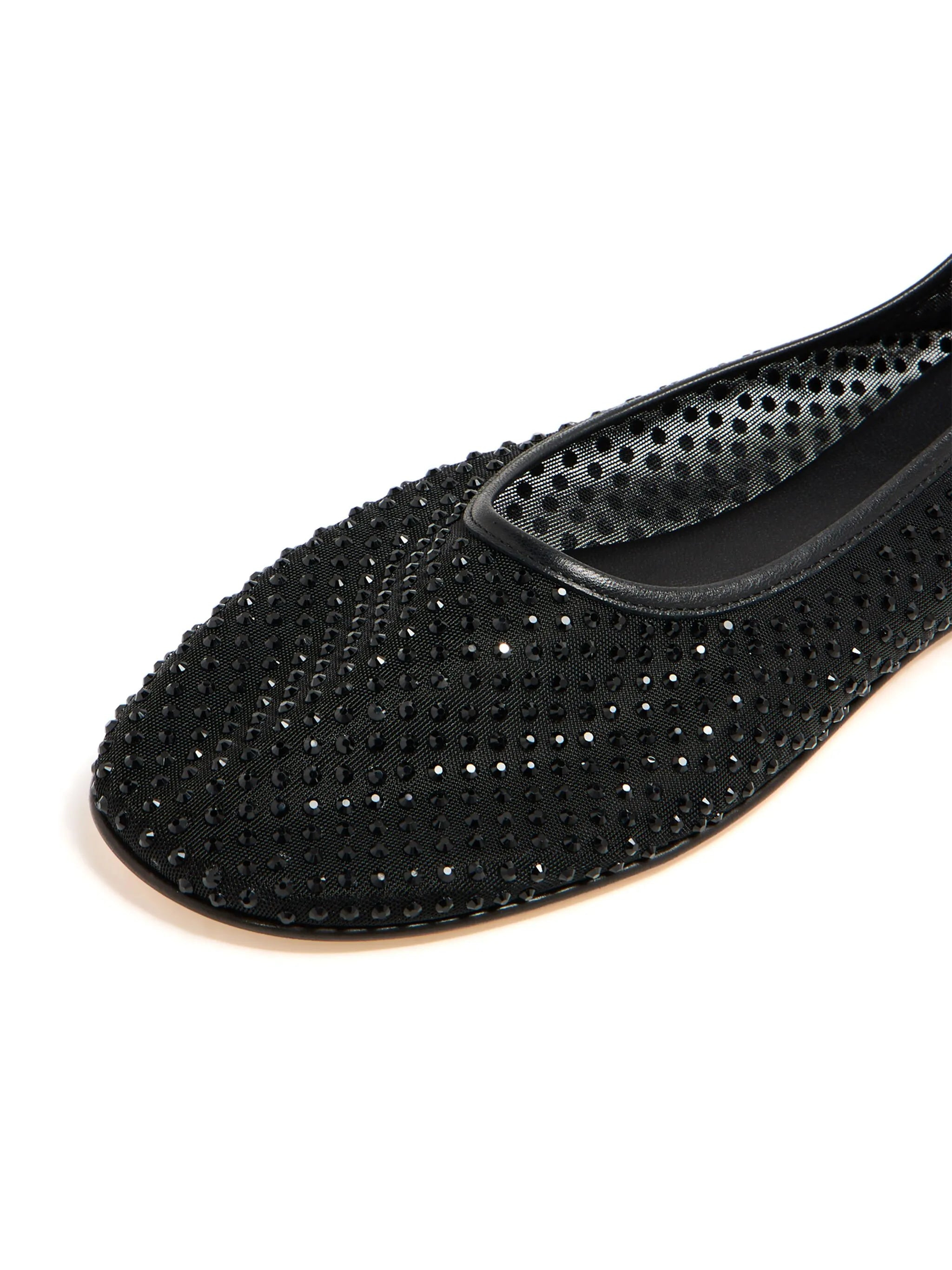 Balla crystal ballerina shoes - 2