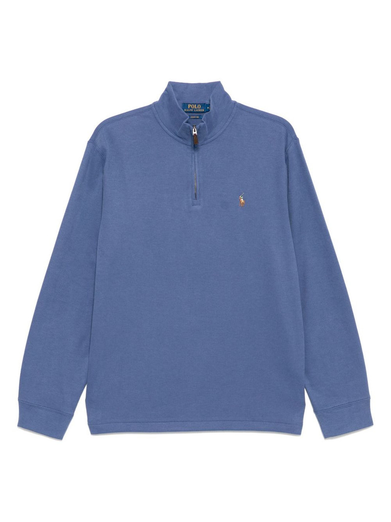 half zip-up sweater 1