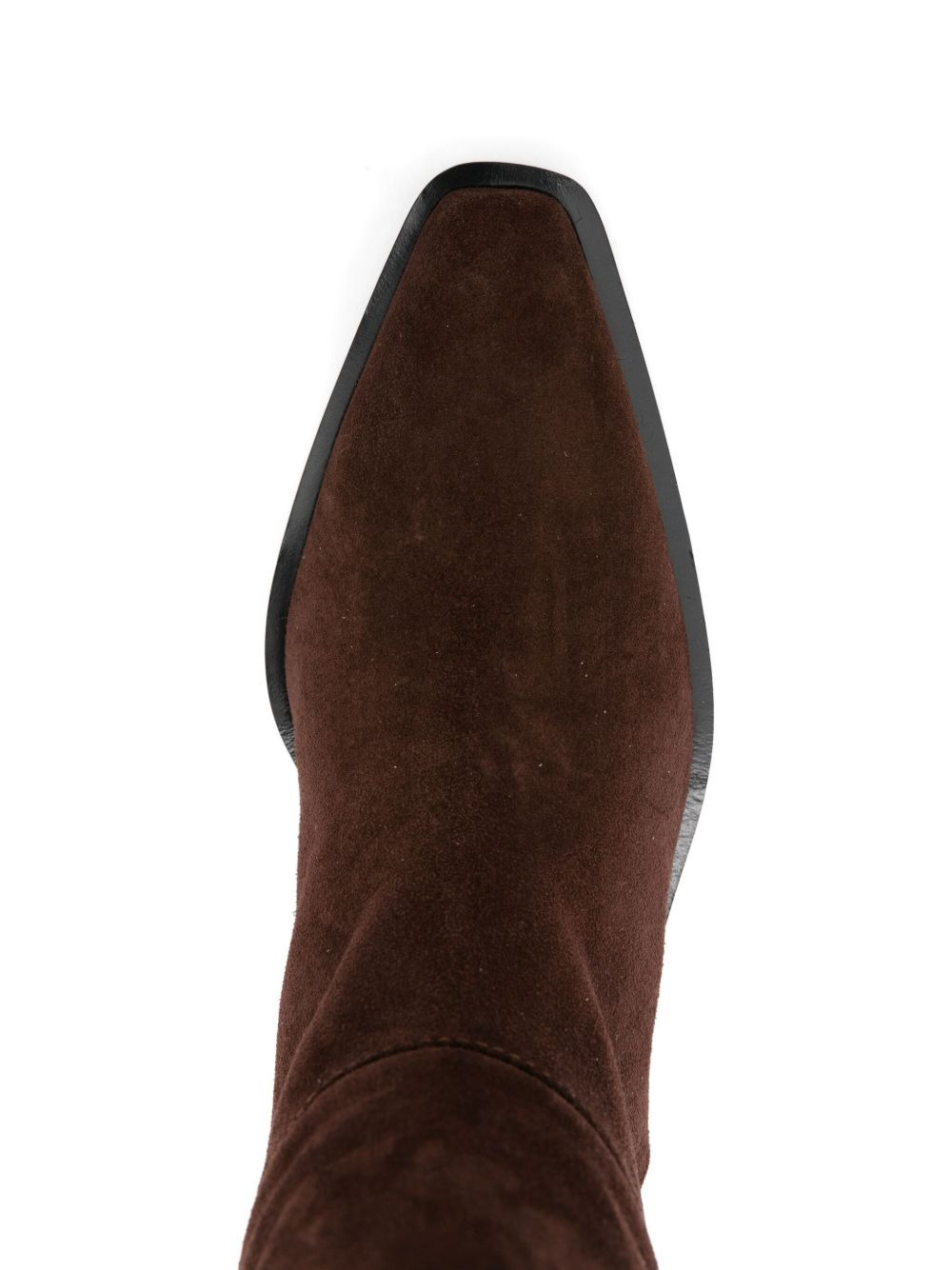40mm suede knee-high boots - 4