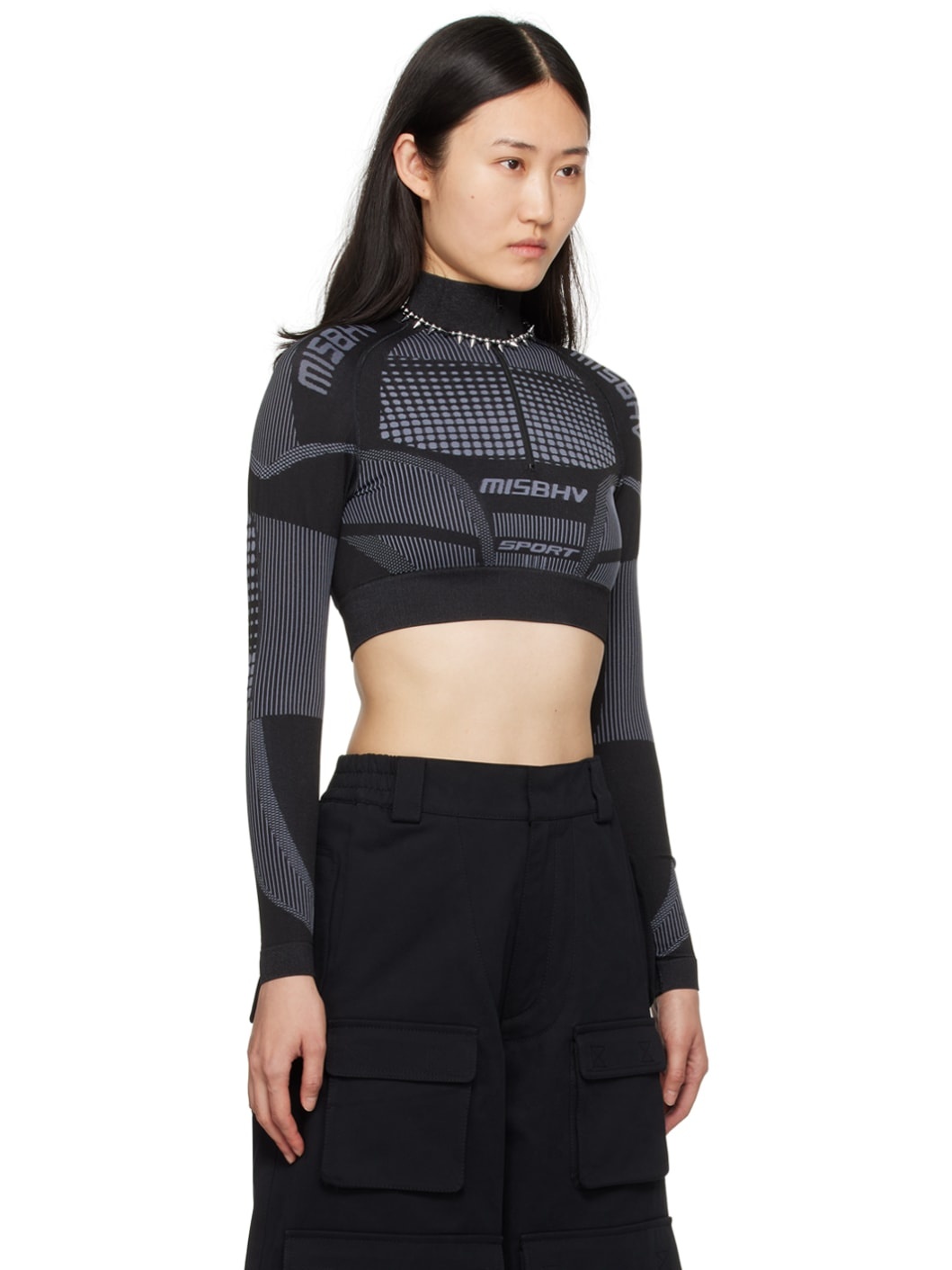 Black Europa Sport Top - 2
