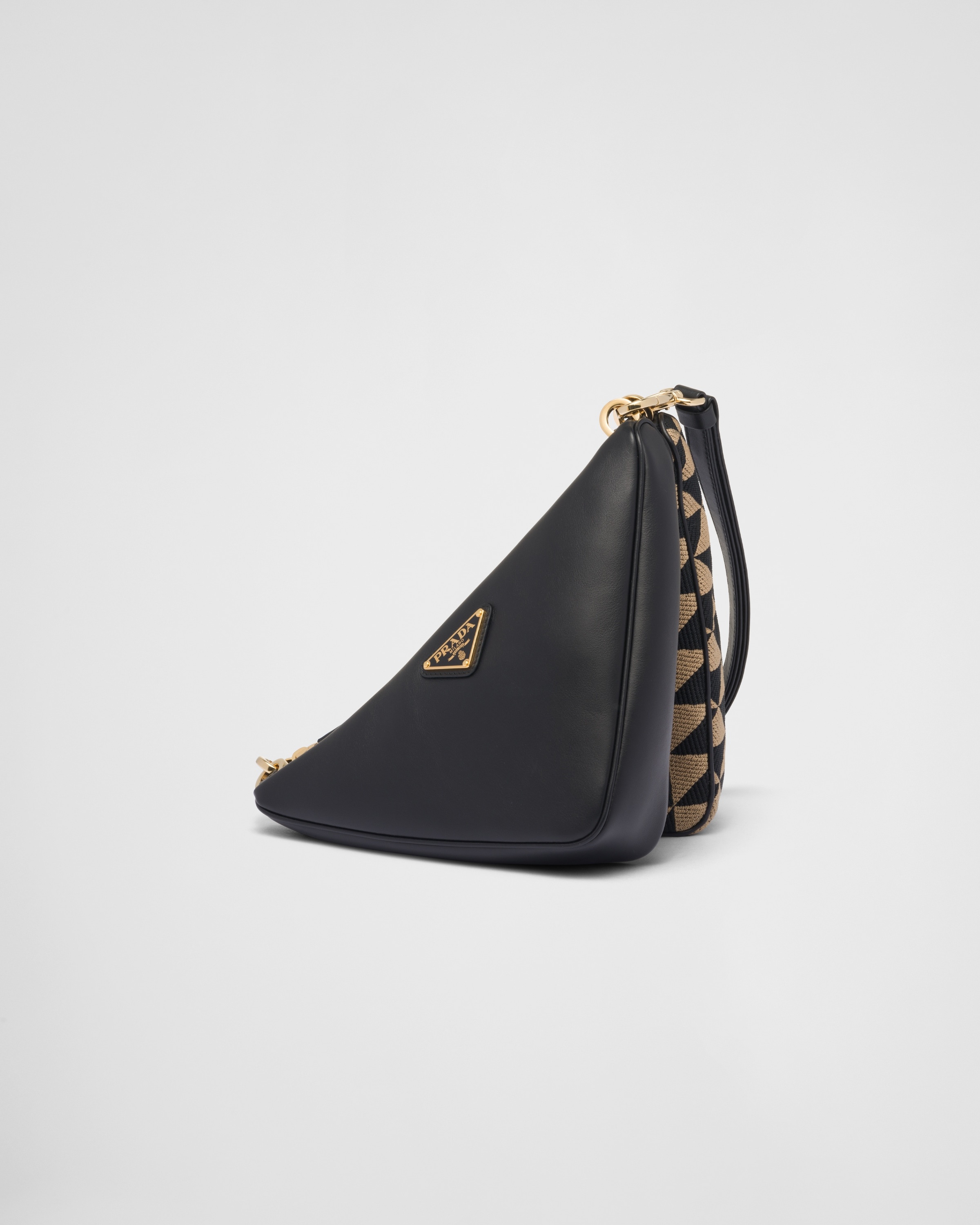 Prada Symbole leather and fabric mini bag - 4