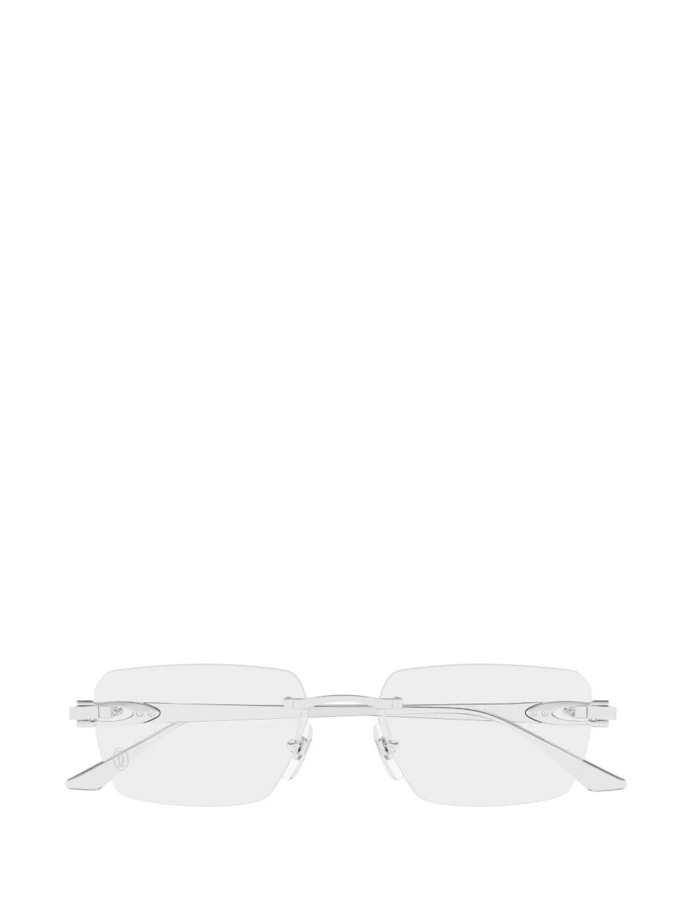 rimless C Décor glasses - 1