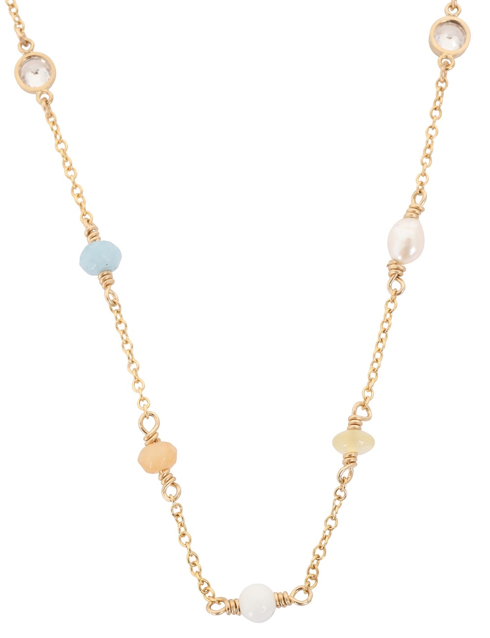 MULTI BEAD NECKLACE - 3
