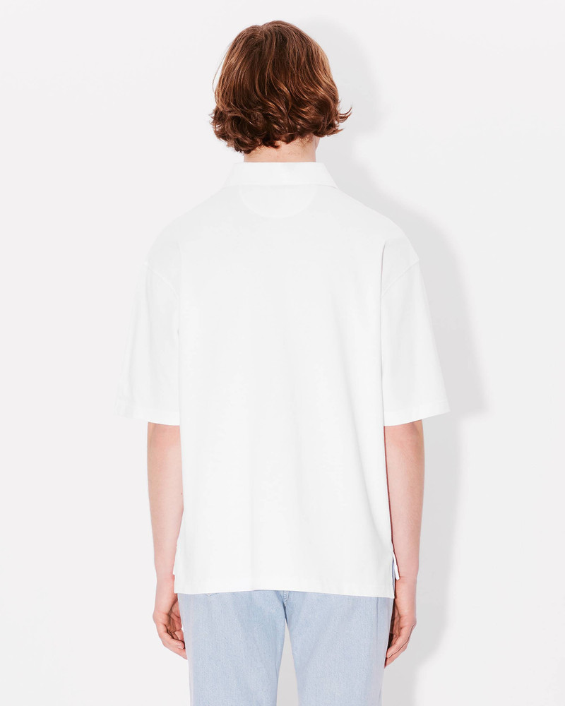 'Boke Flower 2.0' embroidered polo in organic cotton 4