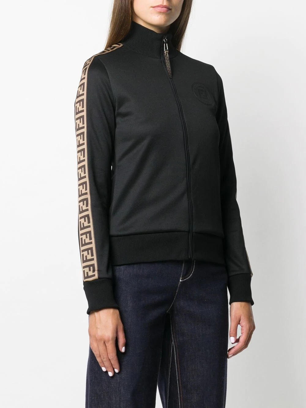 FF taped sleeve track jacket - 3