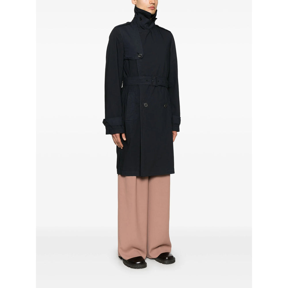 Dries Van Noten Blue Coats - Trench Coats Men - 3