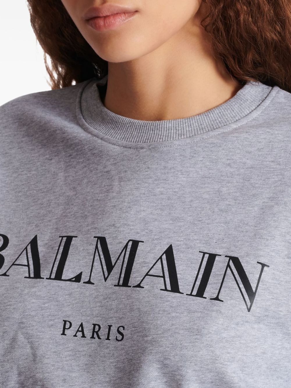 logo-print crew-neck sweatshirt - 5