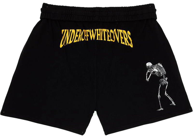 Off-White OFF-WHITE Undercover Mesh Shorts Black/Multicolor outlook