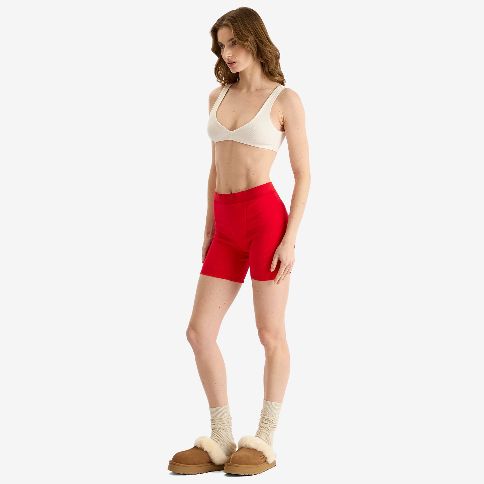 SKIMS Cotton Rib Bralette - 4