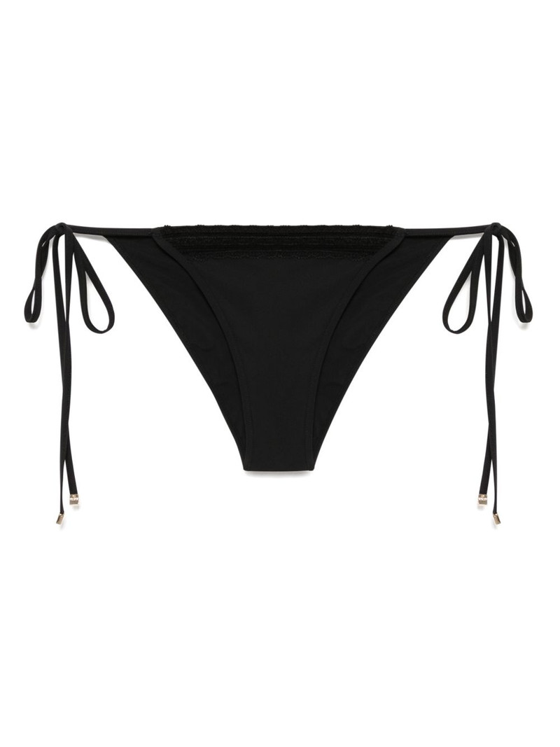 KIKI DE MONTPARNASSE lace inset string bikini bottom outlook