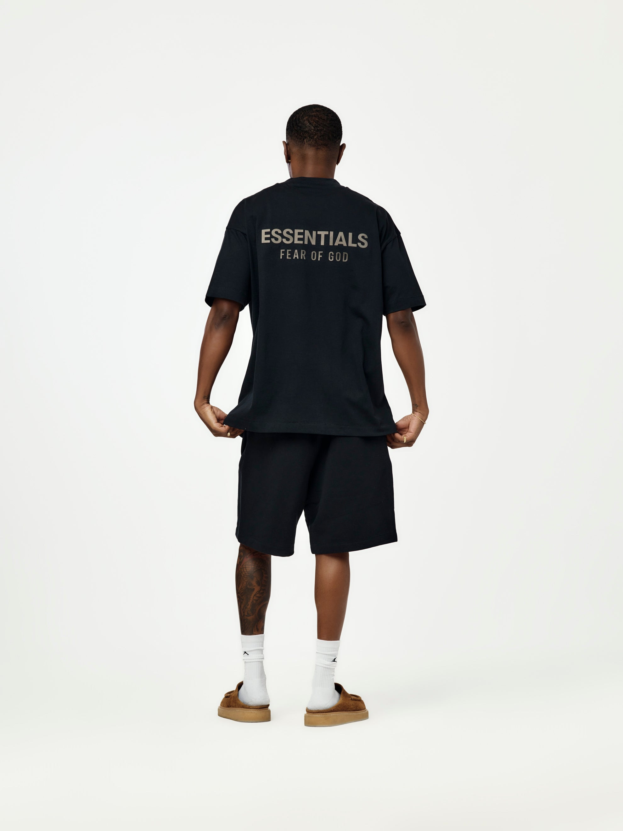 CLASSIC FLEECE SWEATSHORT (JET BLACK) - 4