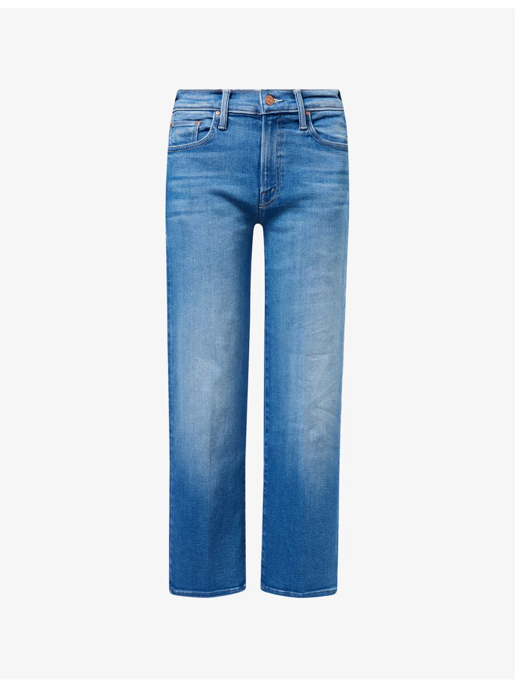 The Mr Rambler Zip Ankle Cotton-Blend Jeans - 1
