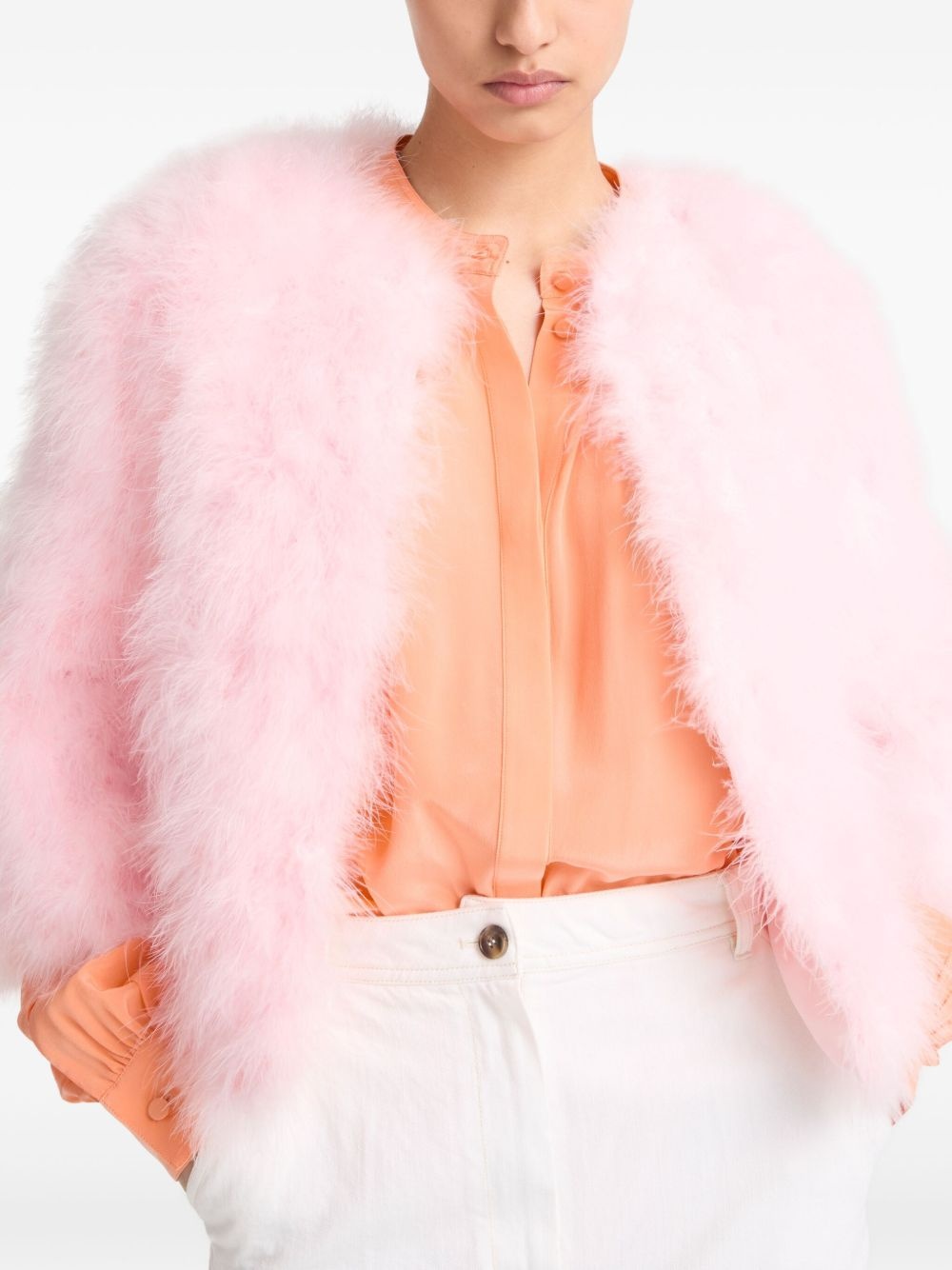 feather jacket - 4