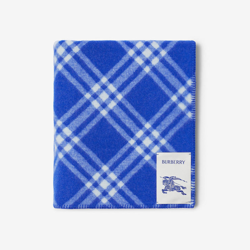 Check Wool Blanket 1