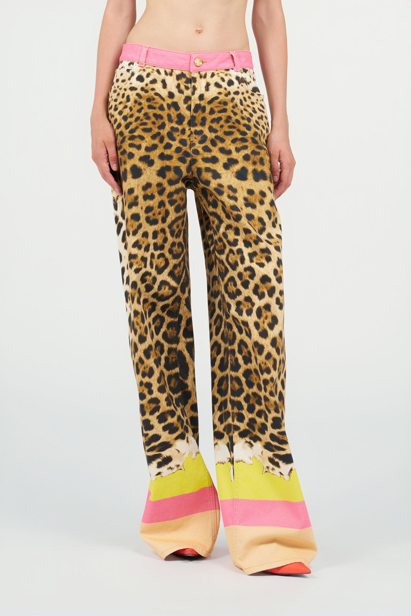 Jeans with Cavalli Pop Print 3