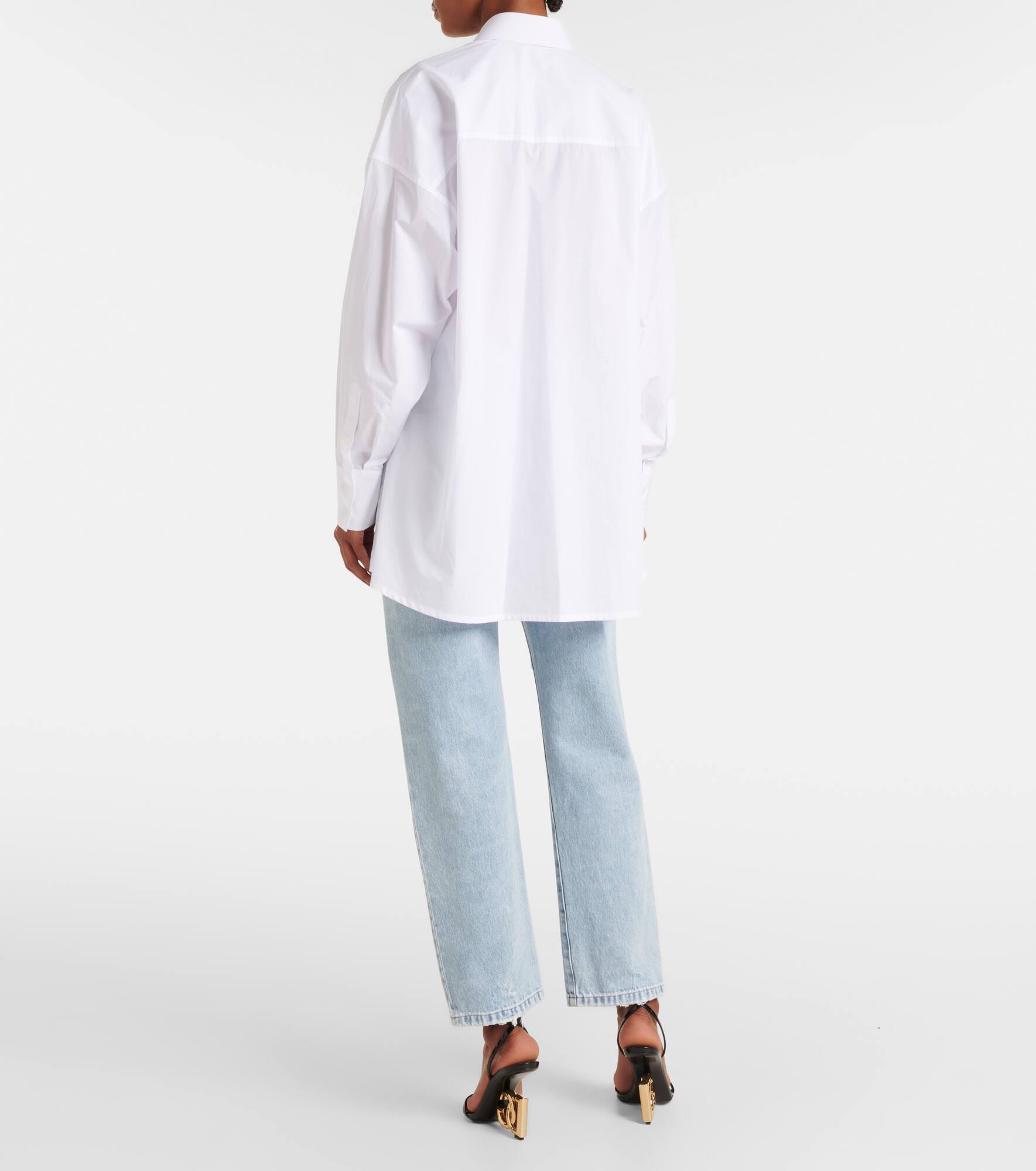 Cotton poplin shirt - 3