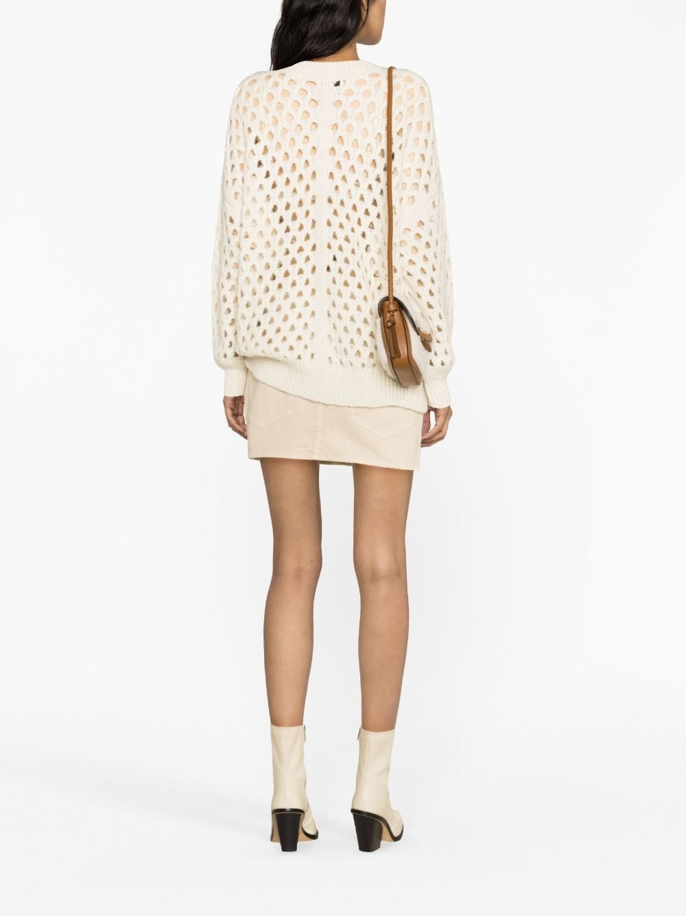 Tane crochet wool-blend jumper - 4