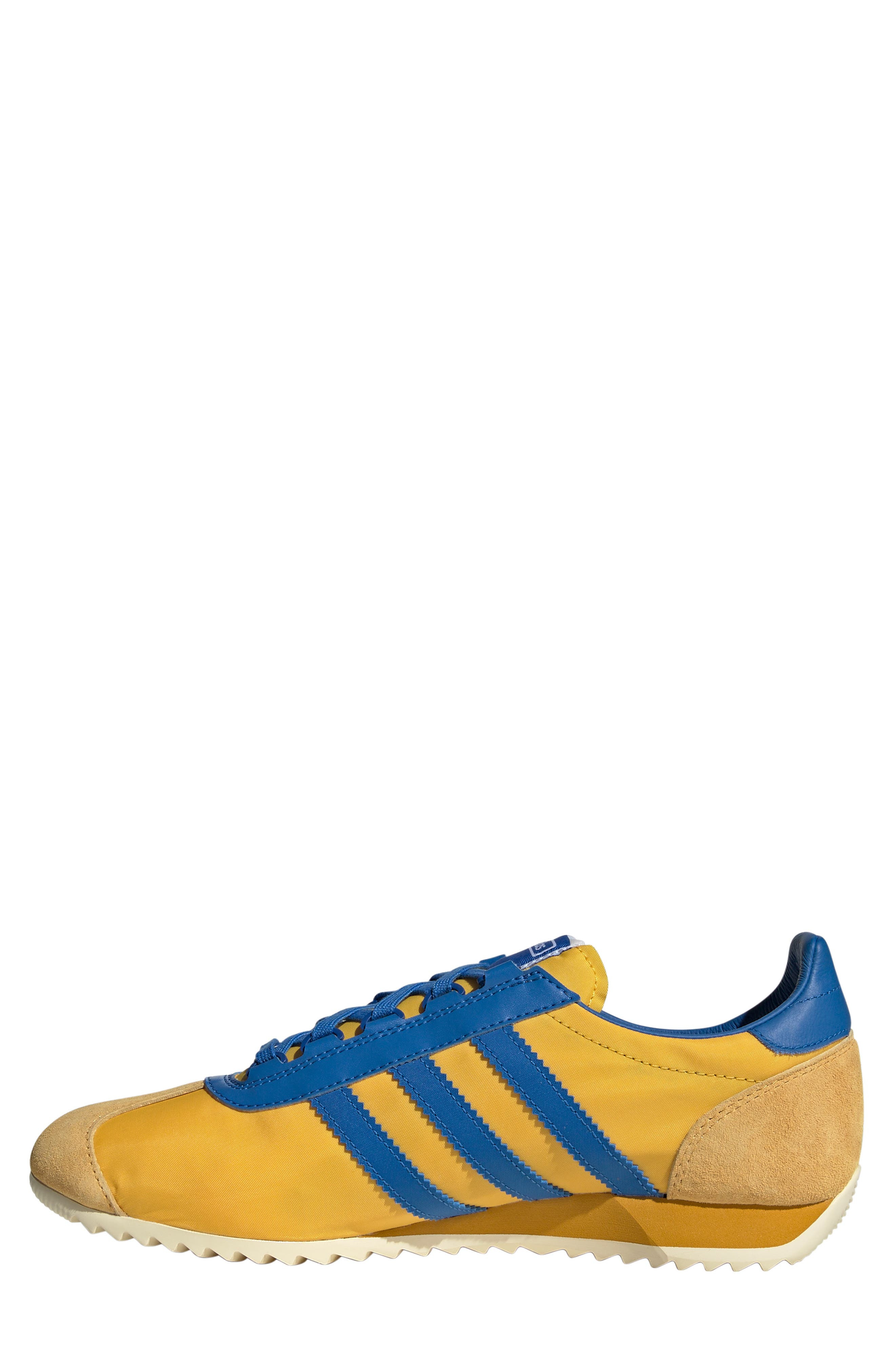 adidas Gender Inclusive SL 72 Sneaker in Gold/Bright Royal/Royal Blue at Nordstrom - 6