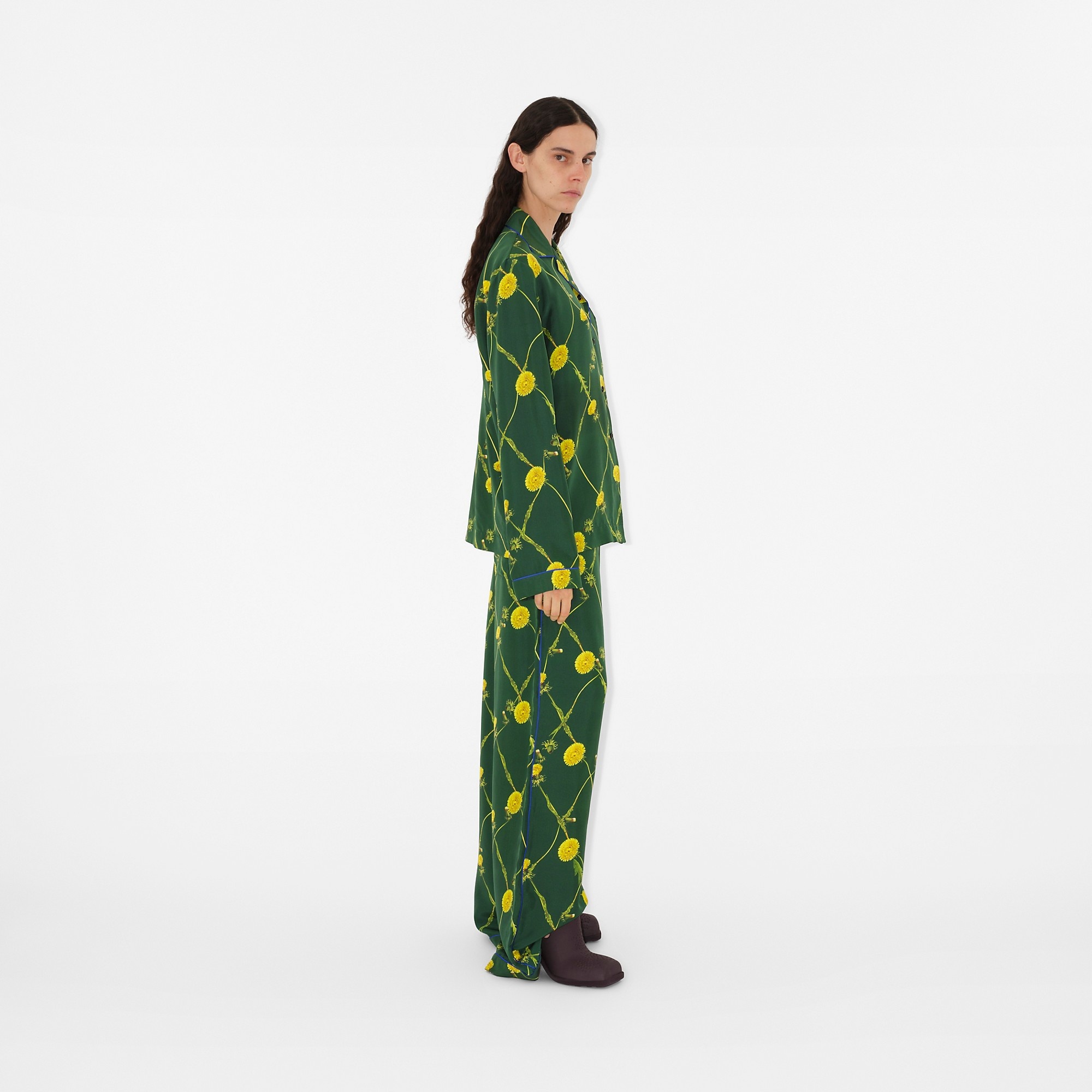 Dandelion Silk Pyjama Shirt - 3