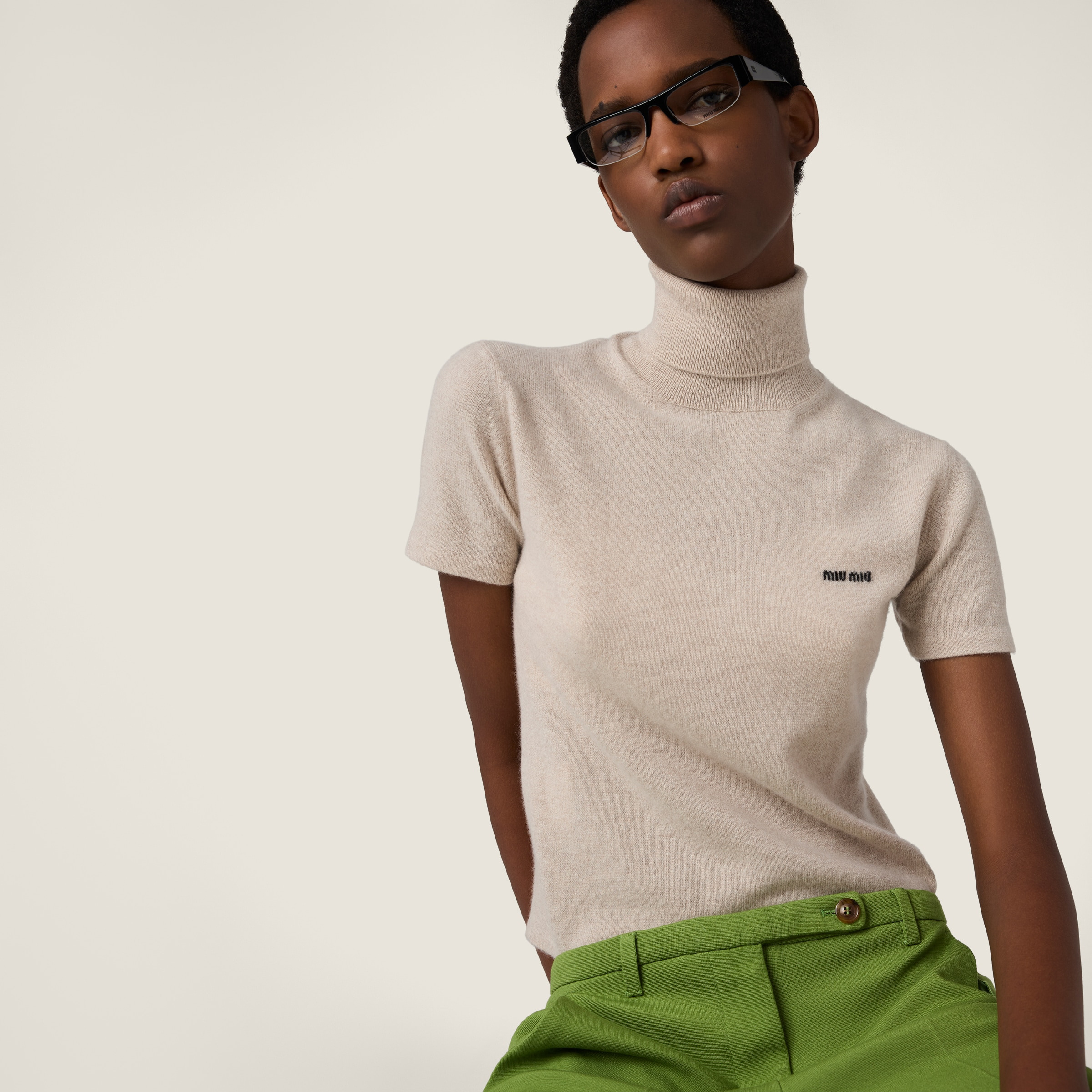 Cashmere turtleneck sweater - 6