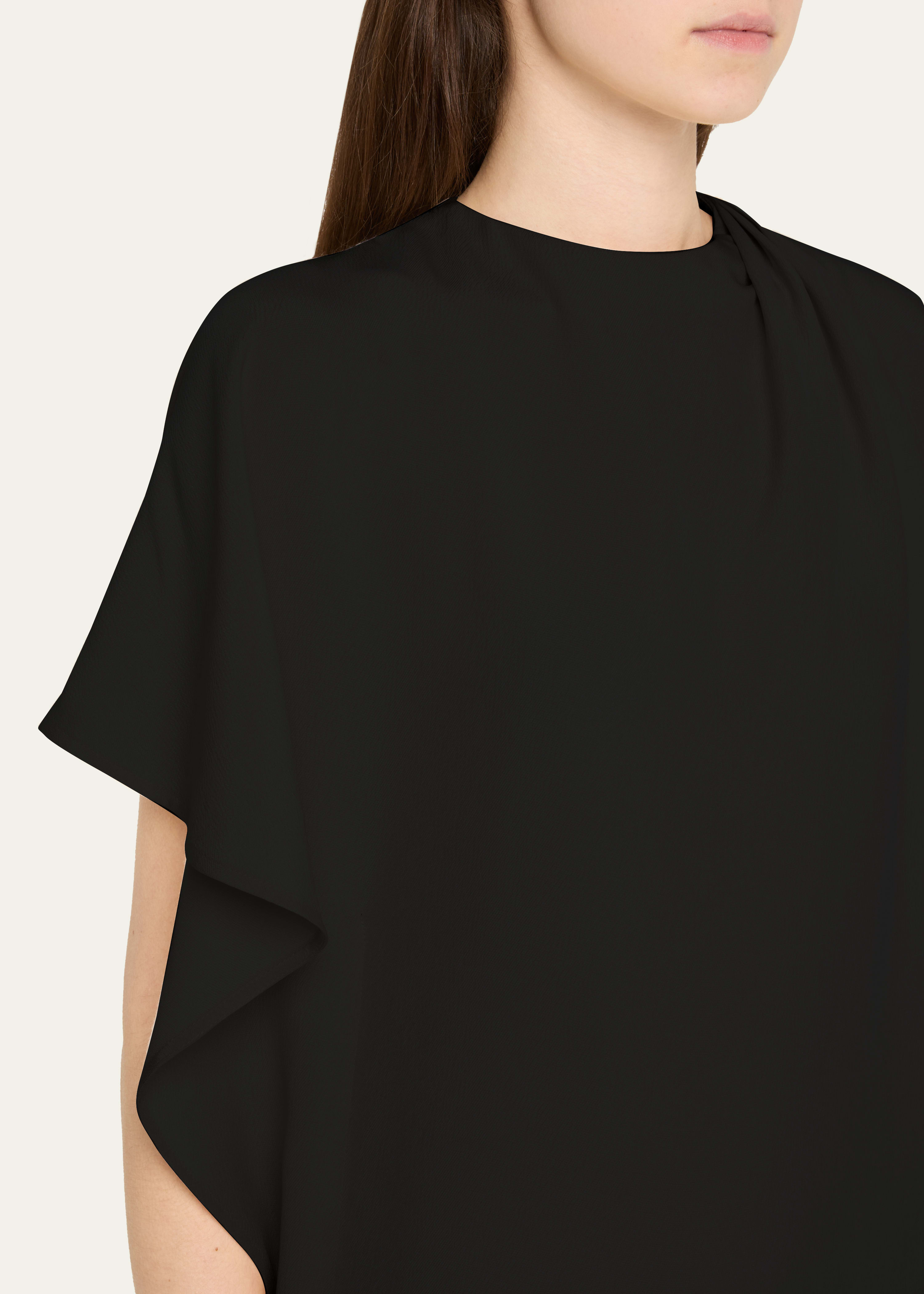 Etta Hammered Viscose Top - 5