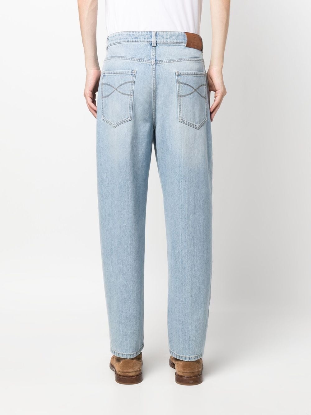 straight-leg denim jeans - 4