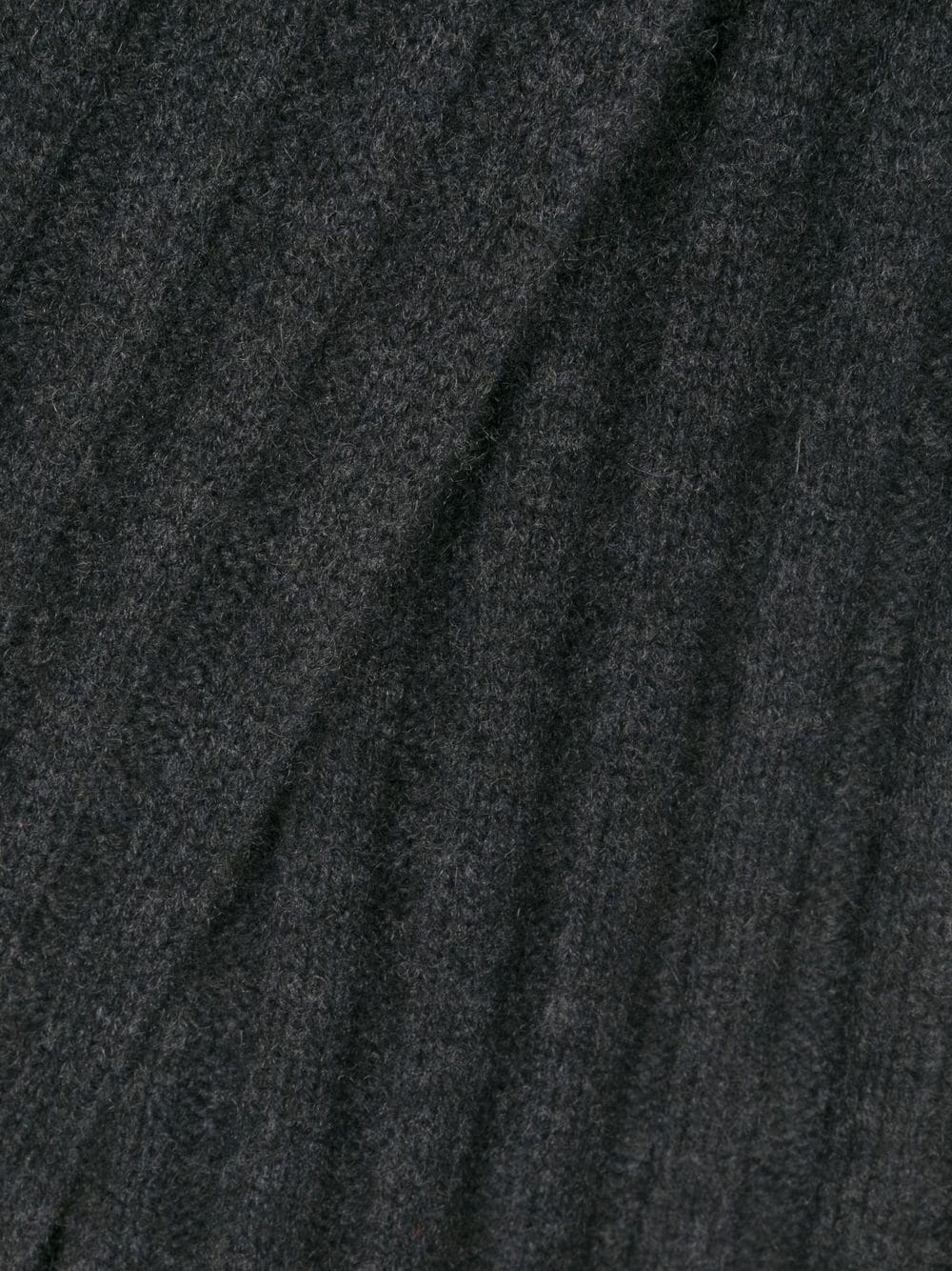 fine ribbed-knit scarf - 2