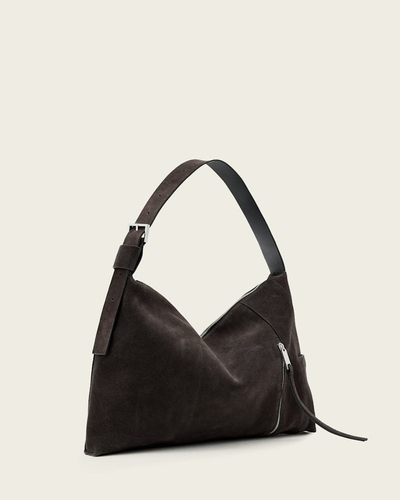 ALBA SUEDE SHOULDER BAG 4