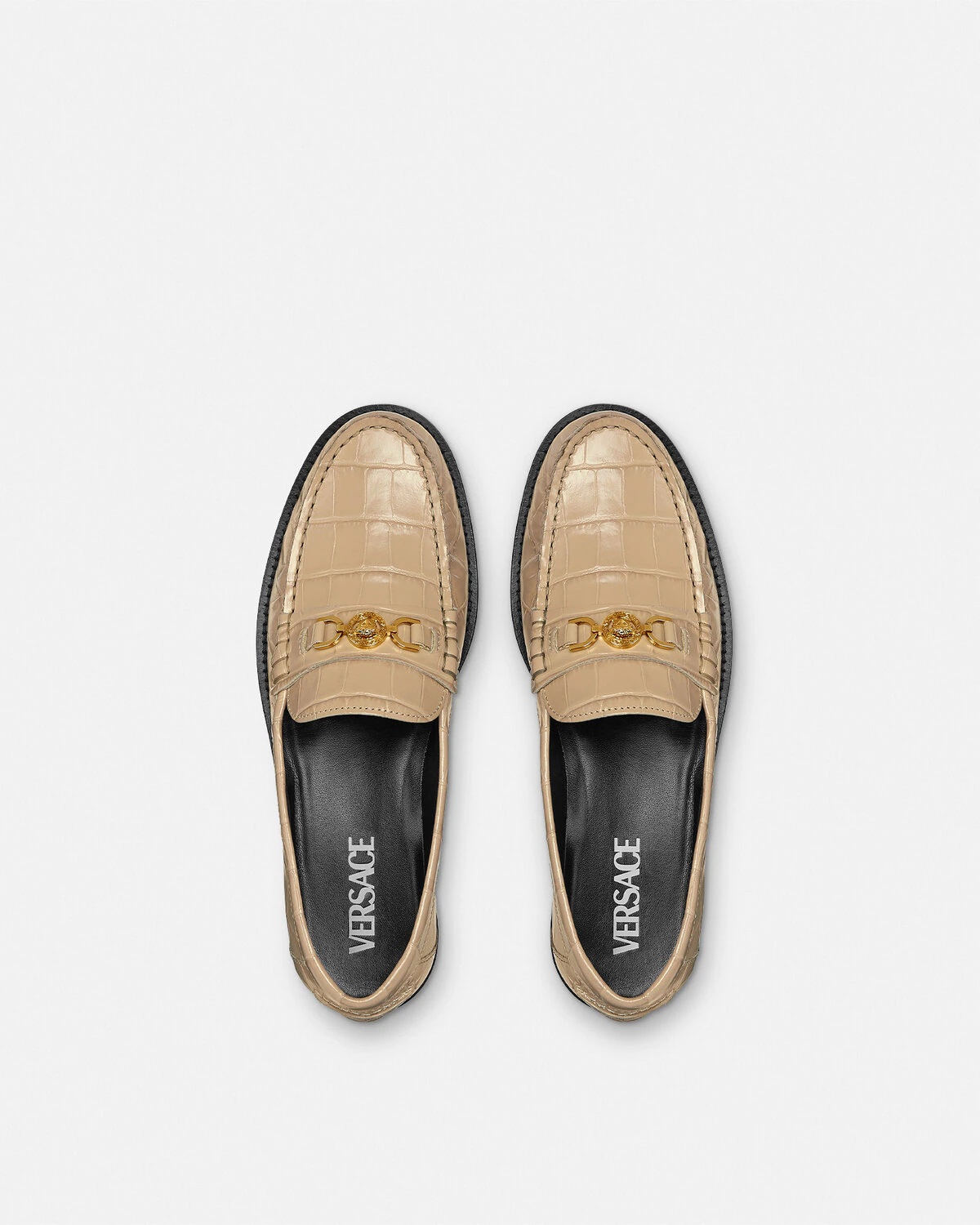 Croc-Effect Medusa '95 Loafers - 4