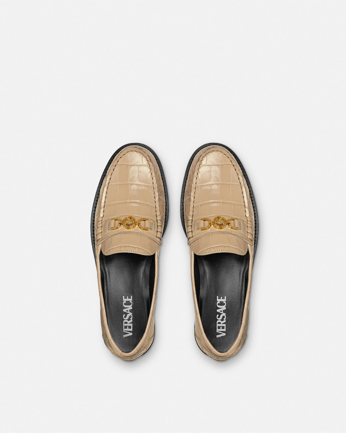 Croc-Effect Medusa '95 Loafers - 4