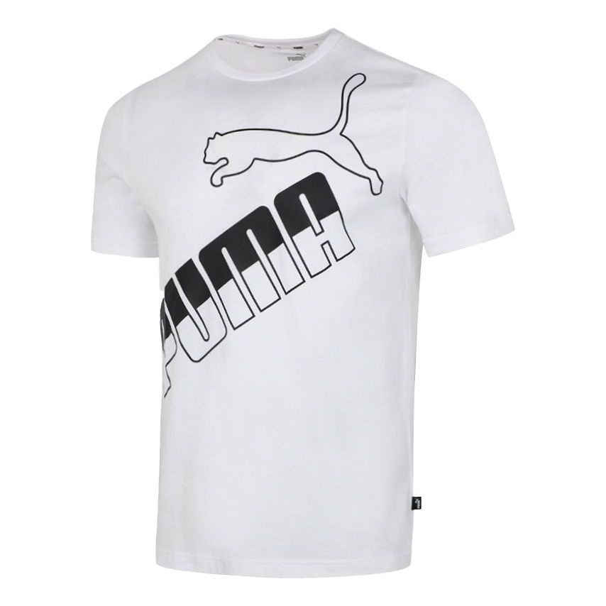 PUMA Big Logo T-Shirt 'White' 845572-02 - 1