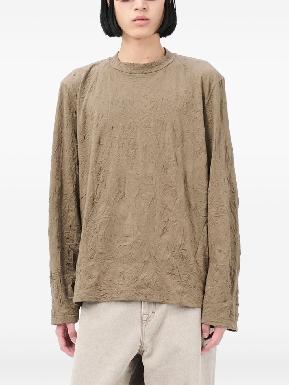 crew-neck long-sleeved T-shirt - 3