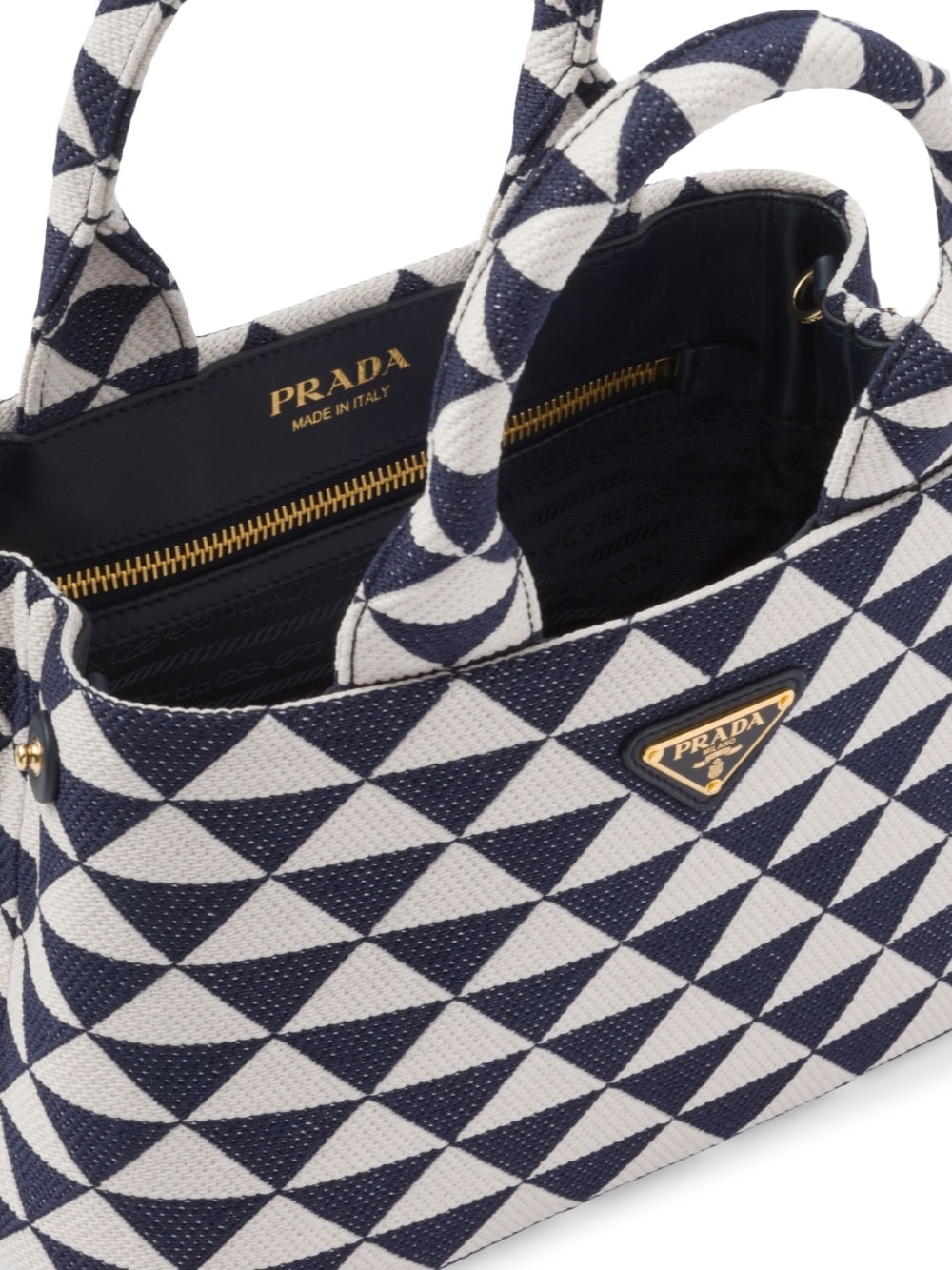 Prada Symbole printed nylon tote bag - 5