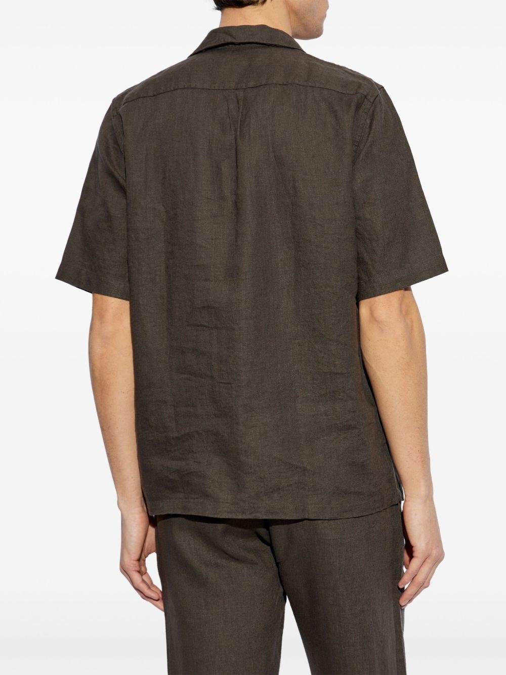 short-sleeve button-up shirt - 4