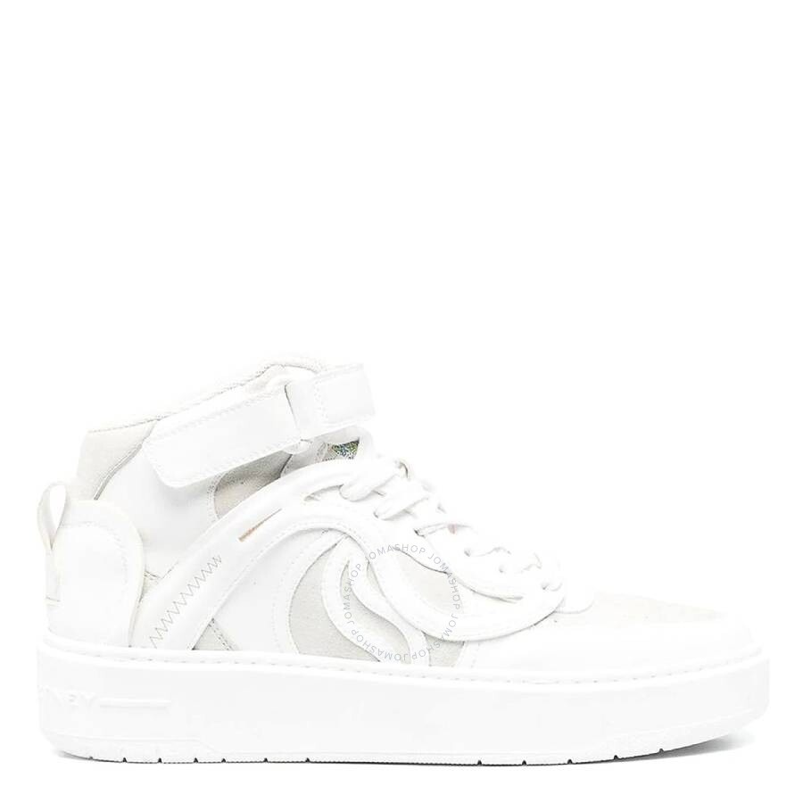 Stella McCartney Stella McCartney White Ice-S Wave 2 Mid-Top