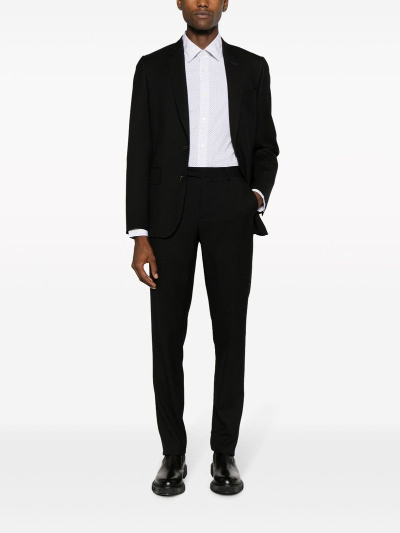 MICHAEL KORS Ls Spread Mosaic Star stretch-cotton shirt outlook