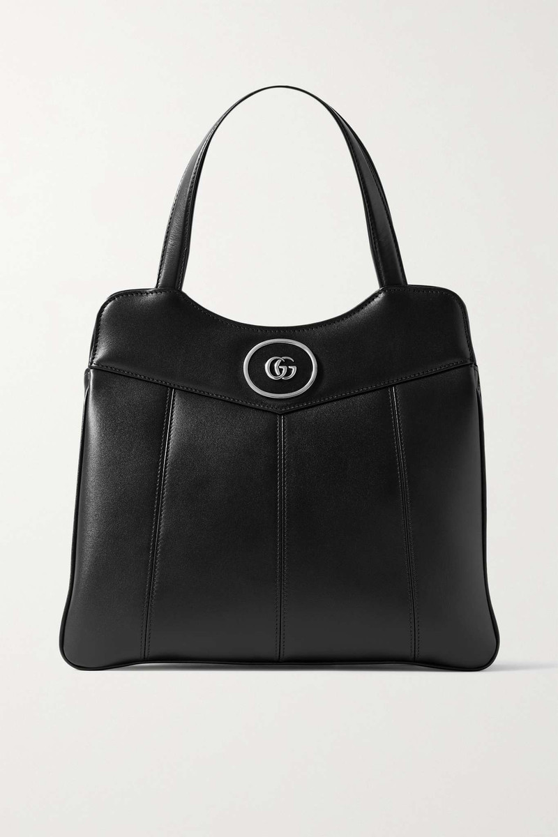 Petite GG embellished leather tote 1