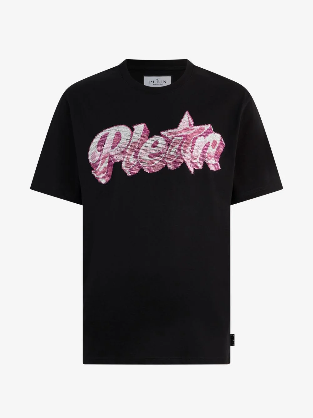 round neck stones T-shirt - 1